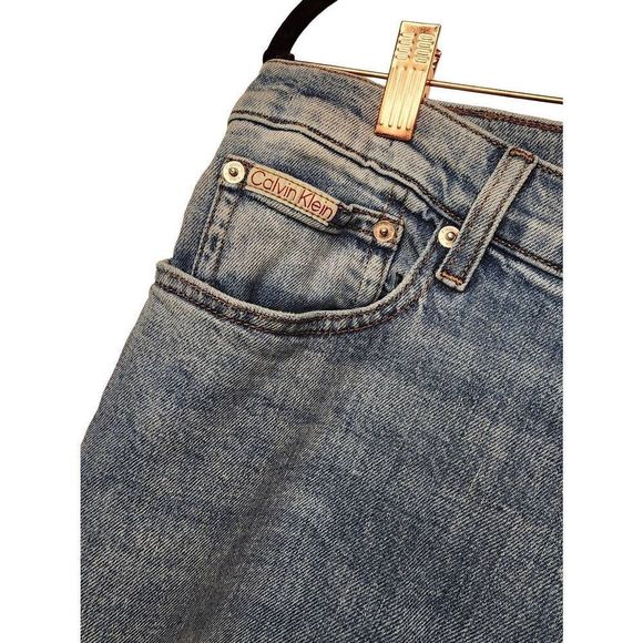 Calvin Klein Slim Fit 33x30 medium wash mens Jeans - Picture 2 of 5